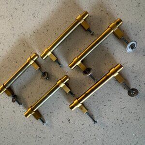 (5) 5-in Brass Handles
